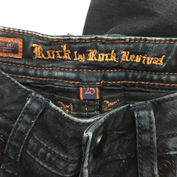 Rock By Rock Revival Sheryl Skinny Stretch Jeans - Picture 3 of 5